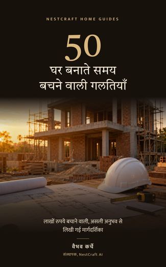 Cover of घर बनाते समय 50 गलतियाँ